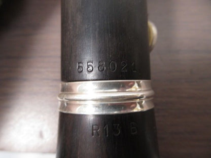 Buffet Crampon Bb Clarinet R-13 Made in France #558021 USED11