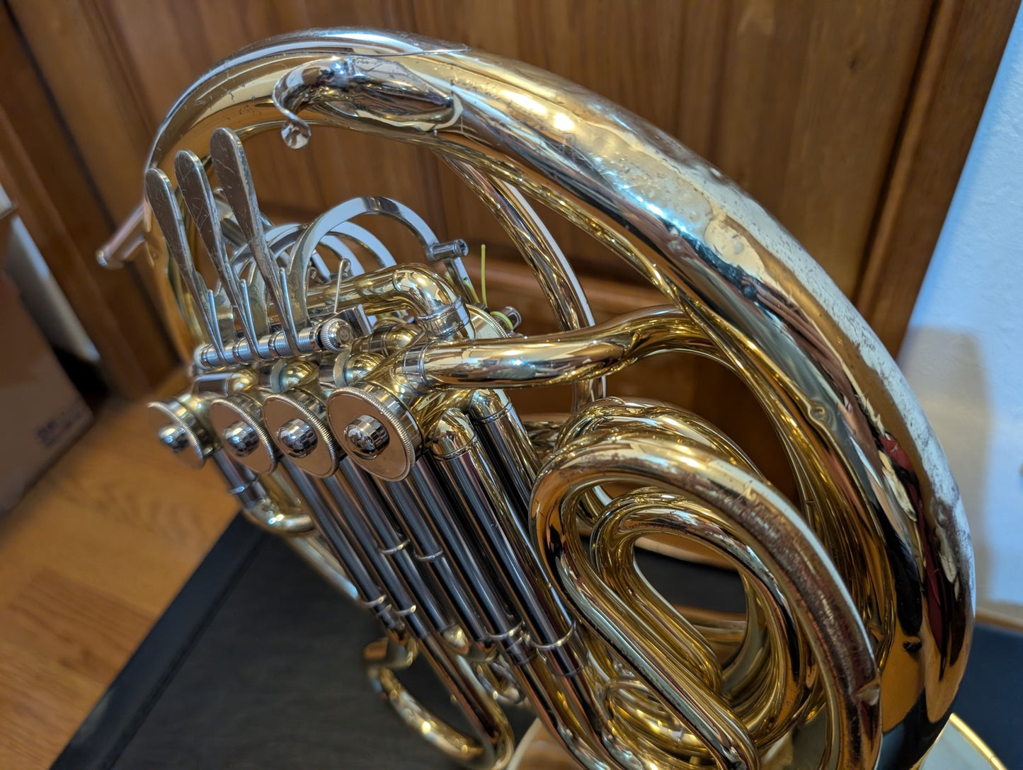 Yamaha YHR-664D Double French Horn Detachable Bell with Hard Case USED11