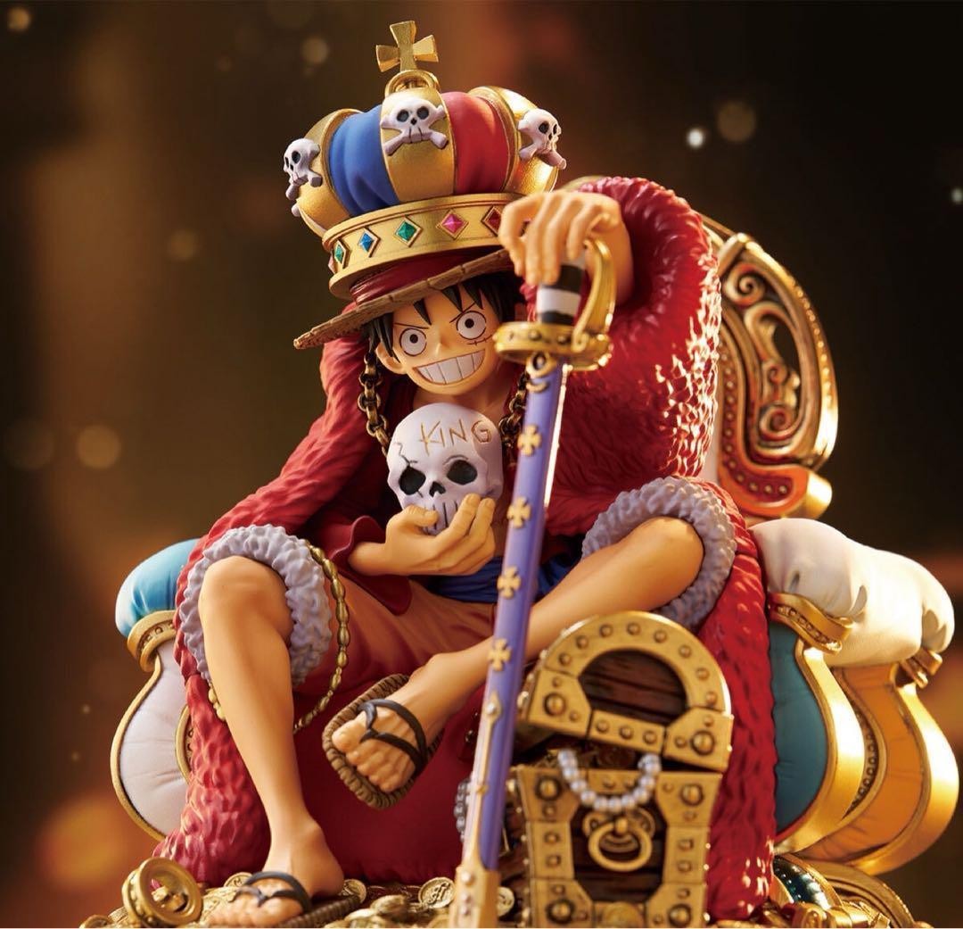 Luffy P043 Jump Limited Promo Card with Figure ONE PIECE Japanese1