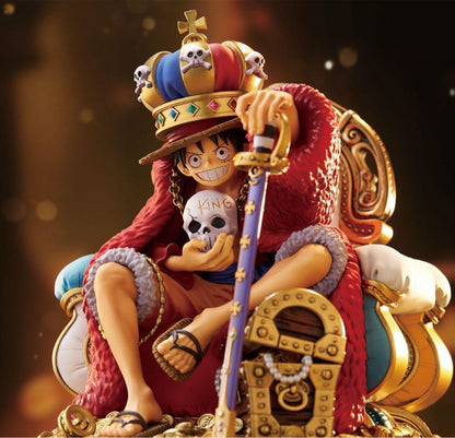 Luffy P043 Jump Limited Promo Card with Figure ONE PIECE Japanese1