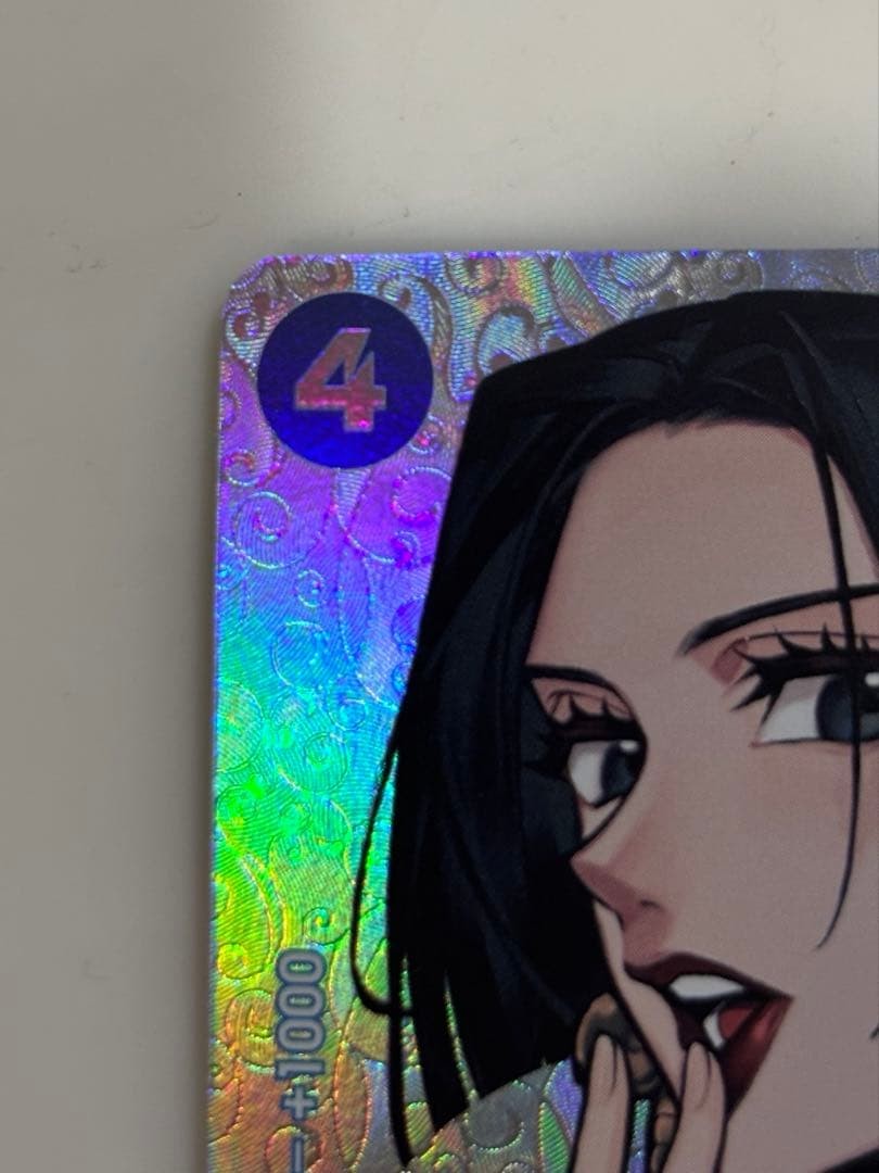 Boa Hancock One Piece Trading Card OP01078 OP04 SR SP Special Parallel Card1