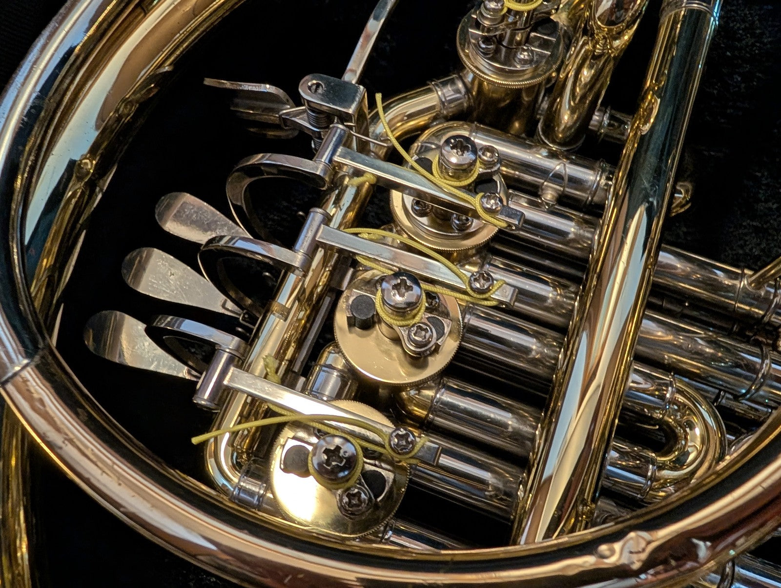 Yamaha YHR-664D Double French Horn Detachable Bell with Hard Case USED8