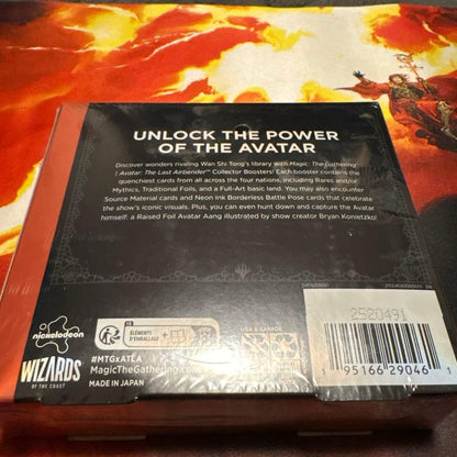 MTG Collector Booster Box Avatar The Last Airbender English Ver New Sealed1