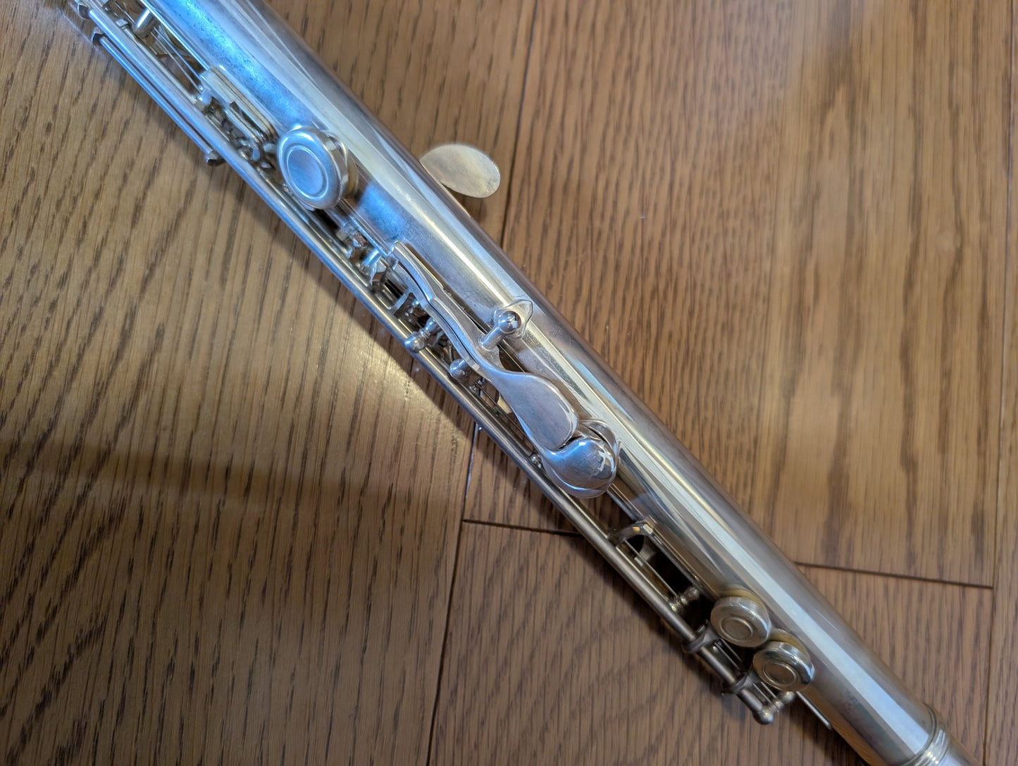 YAMAHA YFL 211-S CONCERT FLUTE Silver Plating with Hard Case USED9