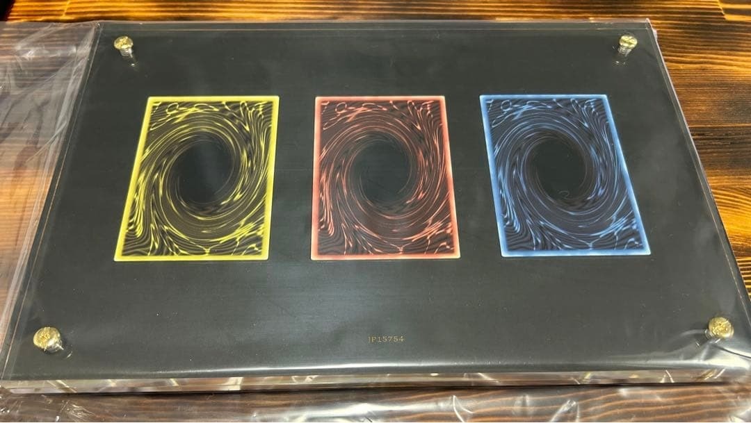 Yu-Gi-Oh! OCG Egyptian Gods 3-Card Stainless Steel Special Set Japanese Rare2