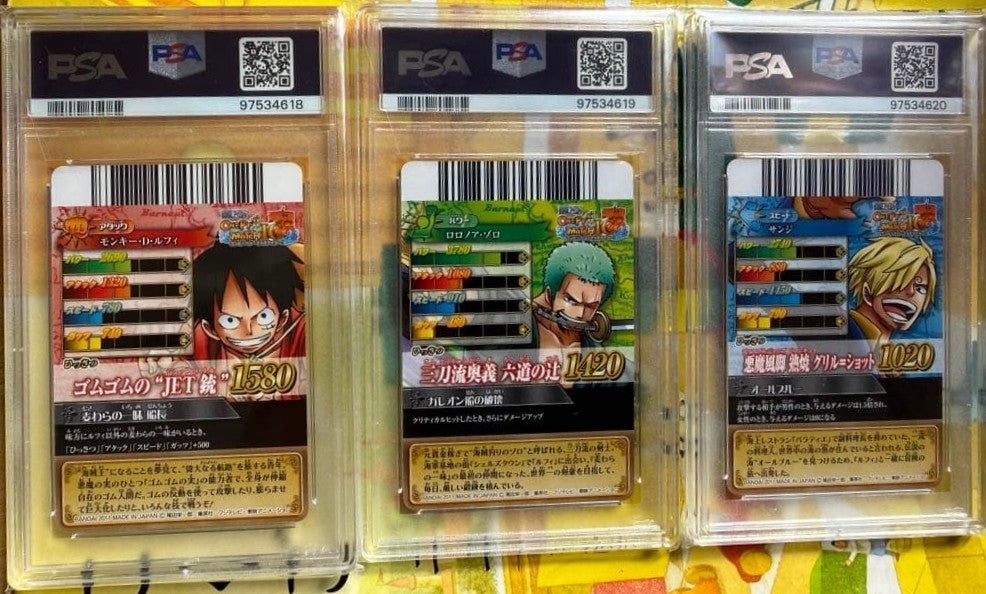 PSA10 One Piece Berry Match IC Promo Set Luffy Zoro Sanji Japan Rare Set of 32