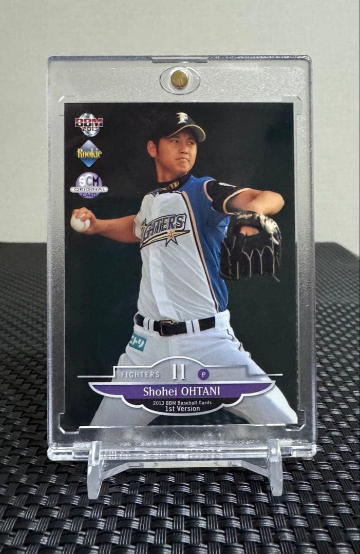 Shohei Ohtani 2013 BBM 1st Version RC SSP SCM Promo Rookie Baseball Card3
