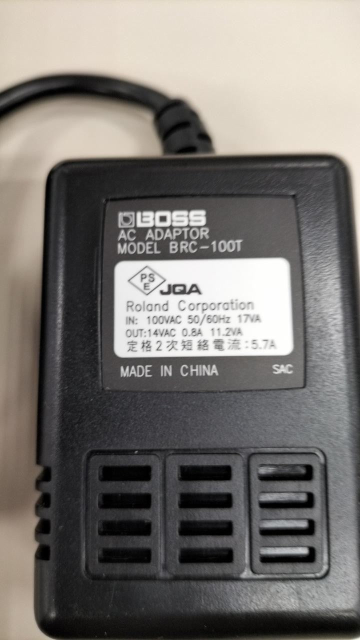 BOSS DR770 Drum Machine Rhythm Machine Compact Groove Box AC Adapter USED11