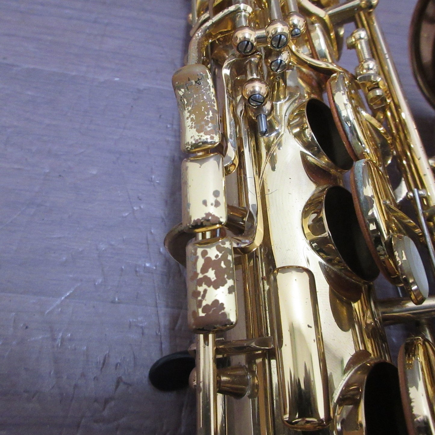 YAMAHA YAS-62 Alto Saxophone Purple Logo with Case USED17