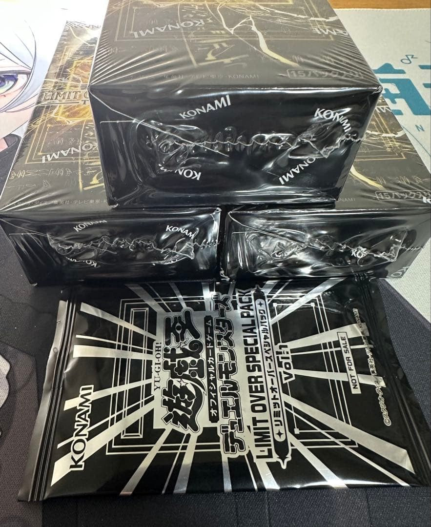 3BOX YuGiOh! Limit Over Collection THE HEROES New Sealed3