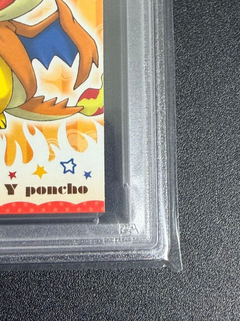 PSA 10 2015 Pokemon XY Promo Pikachu Mega Charizard Y Poncho Business Card5