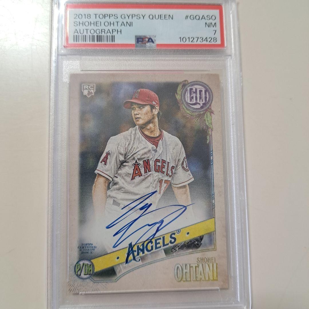 PSA 7 2018 Topps Gypsy Queen Shohei Ohtani RC Auto Rookie #GQA50 MINT1