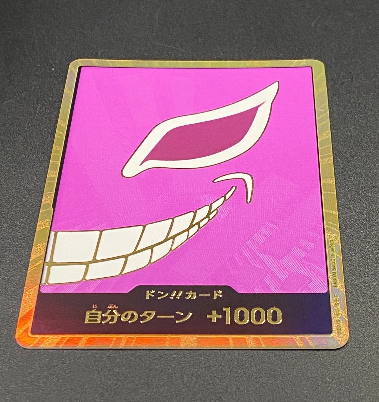 DON !! Card Donquixote Doflamingo Gold Frame PRB-01 Japananese ONE PIECE CARD11