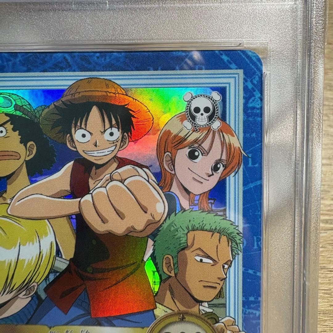 PSA 10 Straw Hat Crew Holo S64 2000 One Piece Hyper Battle Carddass Japanese5