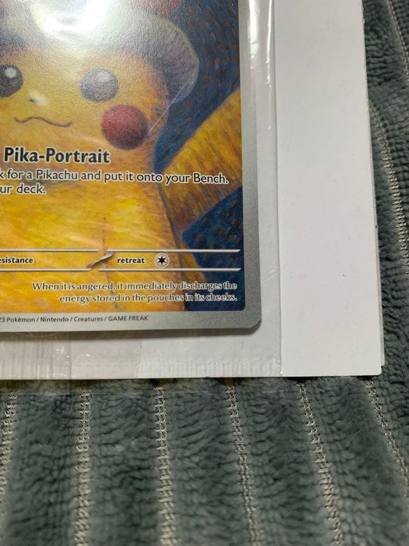 Sealed Van Gogh Pikachu With Grey Felt Hat SVP 2023 Black Star Promo PokemonCard4