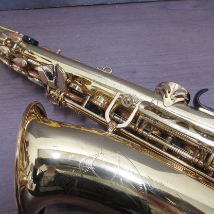 YAMAHA YAS-62 Alto Saxophone Purple Logo with Case USED4
