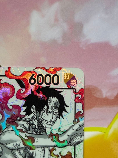 Luffy Ace ST30-001 L-P Parallel Start Deck EX Bonus Pack ONE PIECE Card Japanese3