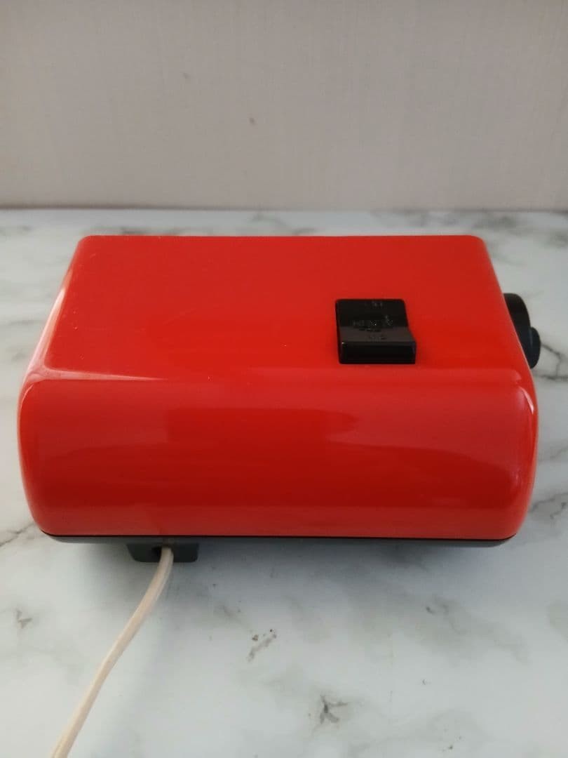 CITIZEN 5RD025 Red Flip Alarm Clock Desk Clock Made in Japan Retro Vintage5