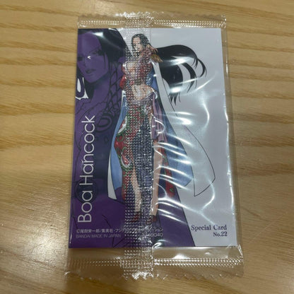 Boa Hancock Our Memories - No.22 -  SEALED One Piece Wafer Card Bandai1