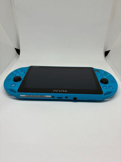 SONY PlayStation PS Vita PCH-2000ZA23 Aqua Blue Wi-Fi model with Box6