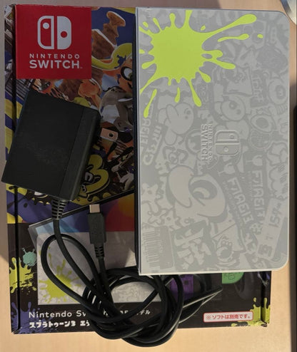 Nintendo Switch OLED Splatoon 3 Special Edition Console USED Tested4