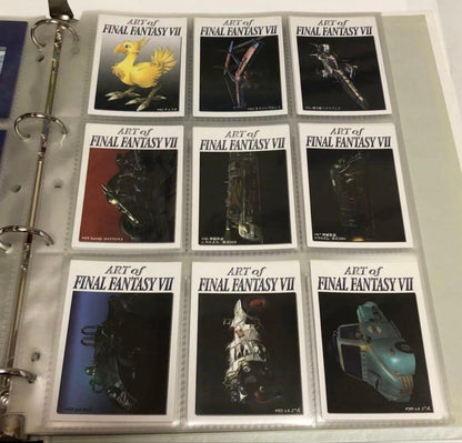 Final Fantasy VII Trading Card Complete 139 Set Carddass Masters Bandai 19979
