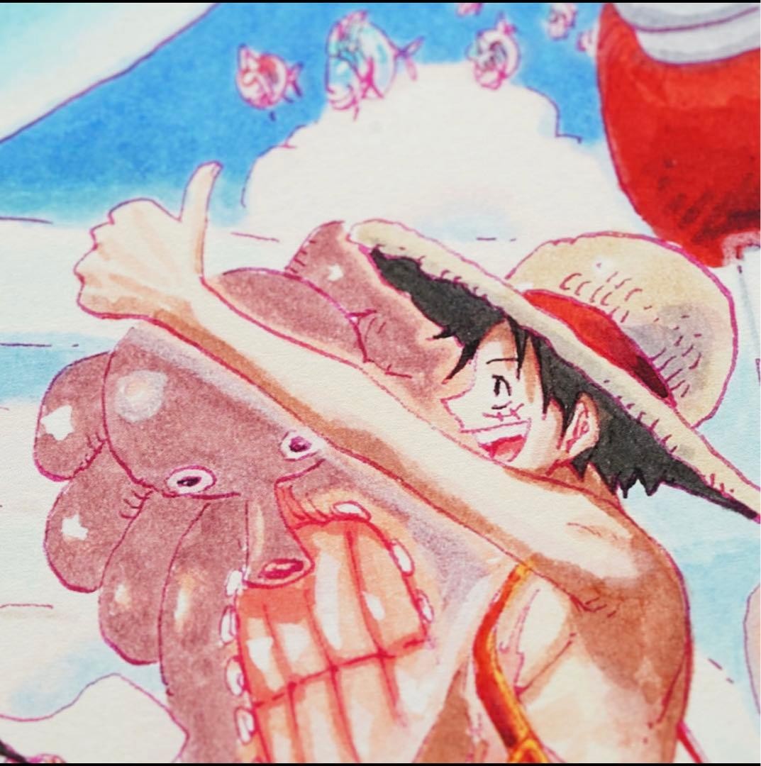 ONE PIECE Manga ART Print HERITAGE Everything’s packed Limited 20 Eiichiro Oda2
