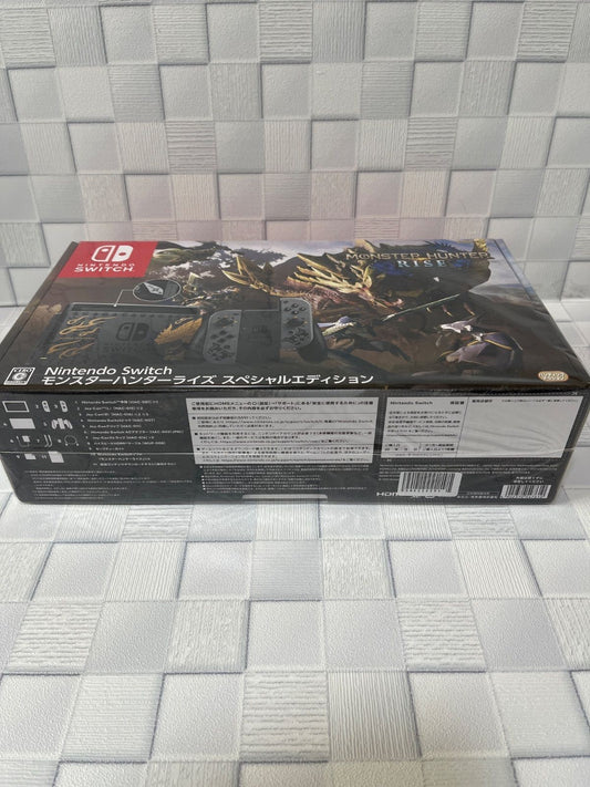 Nintendo Switch Console Monster Hunter Rise Special Edition Japan NEW1