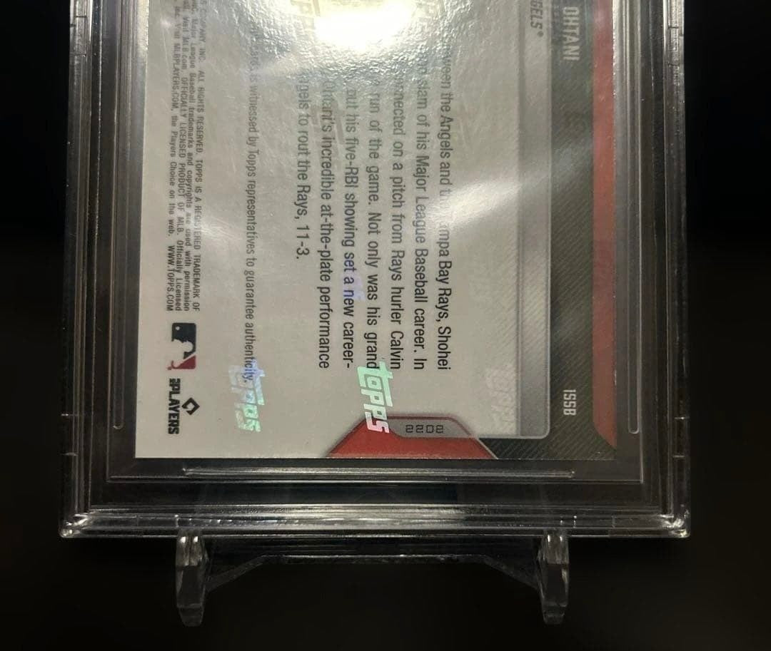 BGS 9.5 Shohei Ohtani 2022 Topps Now Autograph Card #155B /49 Auto 106