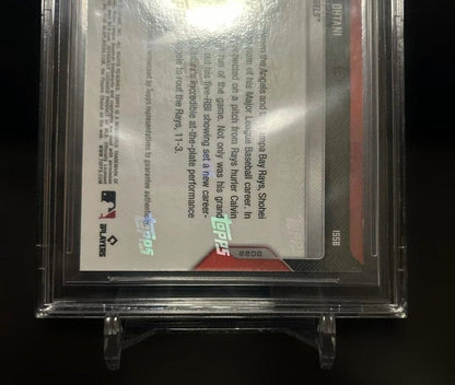 BGS 9.5 Shohei Ohtani 2022 Topps Now Autograph Card #155B /49 Auto 106