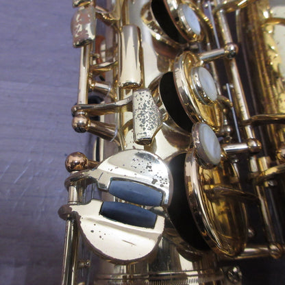 YAMAHA YAS-62 Alto Saxophone Purple Logo with Case USED12