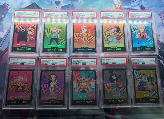 PSA 10 ONE PIECE Premium Card Collection Kumamoto Special Complete Set of 101