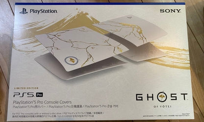 Sony PlayStation 5 PRO Console Cover Ghost of Yotei Gold CFI-ZCS3GZ7 NEW0