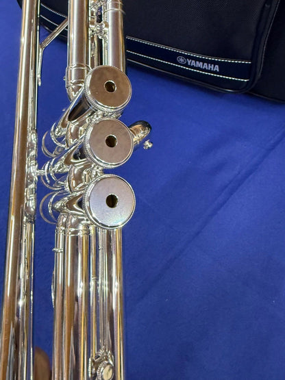 YAMAHA YTR-4335GSII Standard Trumpet Silver Plating Finish14