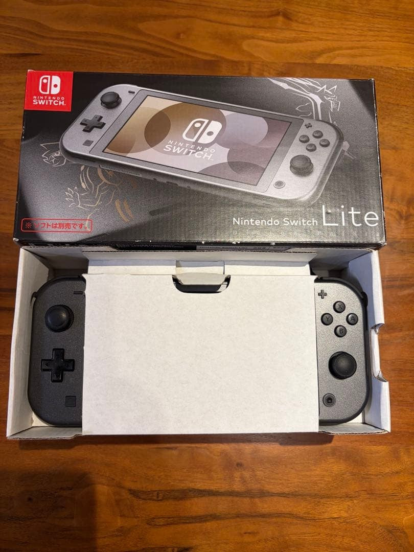 Nintendo Switch Lite Pokemon Dialga and Palkia Box Console with Box USED13