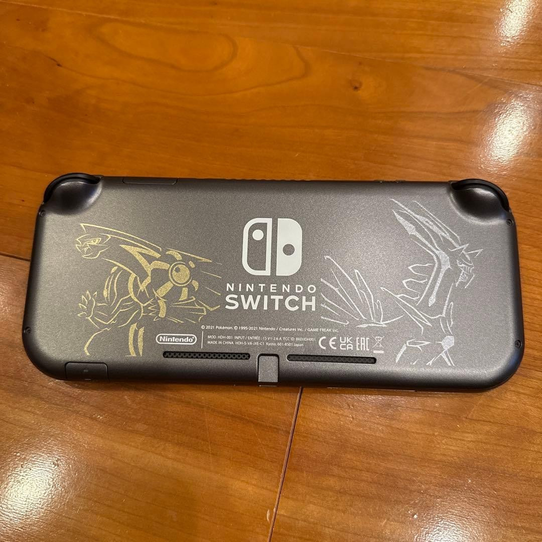 Nintendo Switch Lite Pokemon Dialga and Palkia Box Console with Box USED2