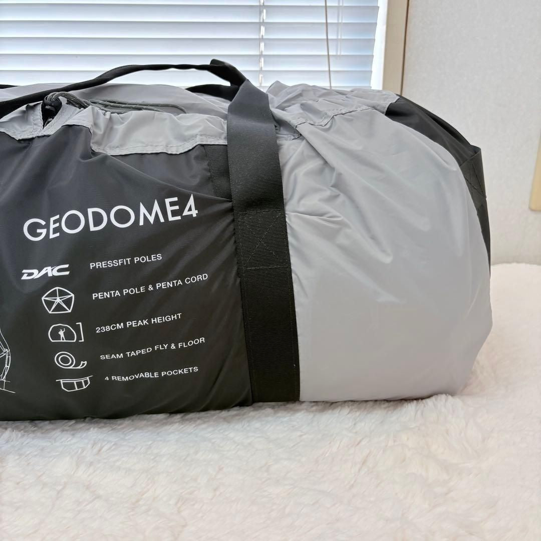 THE NORTH FACE Geodome 4 Tent 4-Person Dome Camping Meld Gray NV22311Z New4