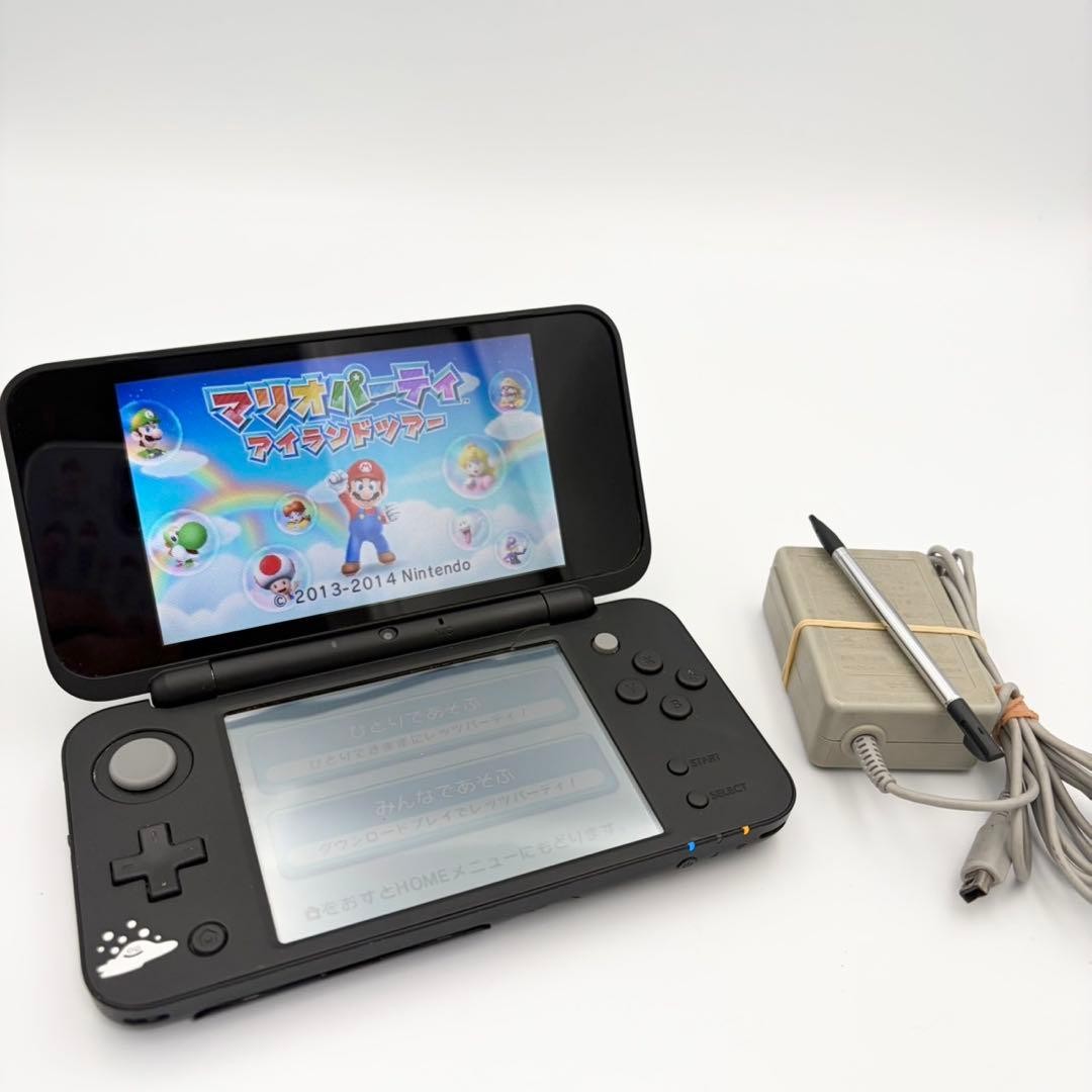 New Nintendo 2DS XL LL Dragon Quest Accurate Hagure Metal Edition w/Charger USED15
