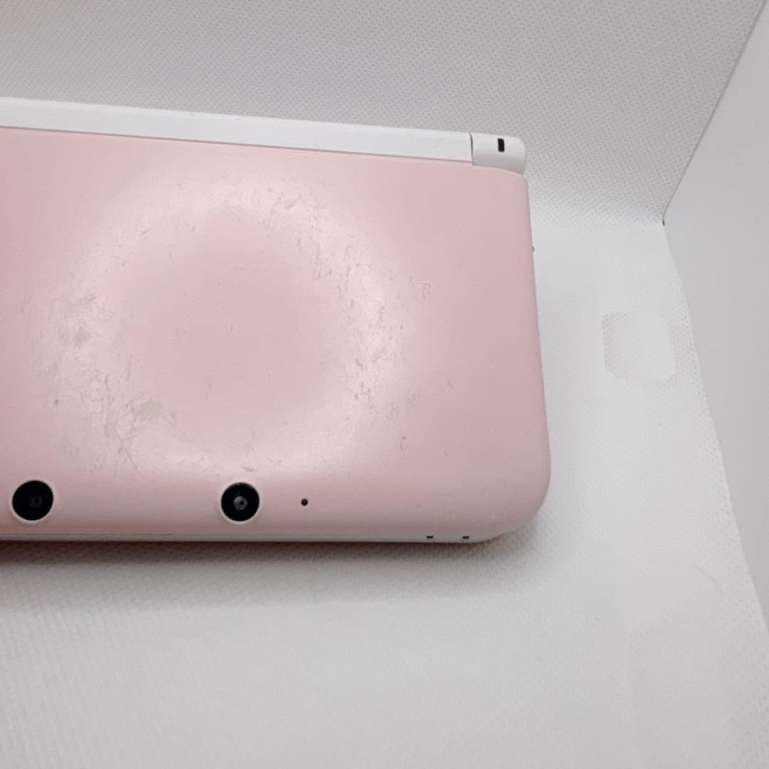 Nintendo 3DS XL LL Pink White SPR001 Console Japanese USED2