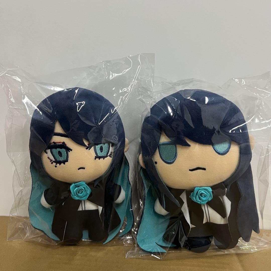 Ado Birthday Commemoration Plush Doll A and B Type Set 2 ORiHARA Design NEW0