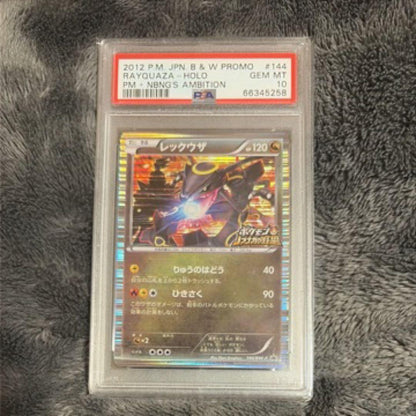 PSA 10 Rayquaza 144/BW-P Nobunaga's Ambition Promo Japanese Pokemon Card 20121
