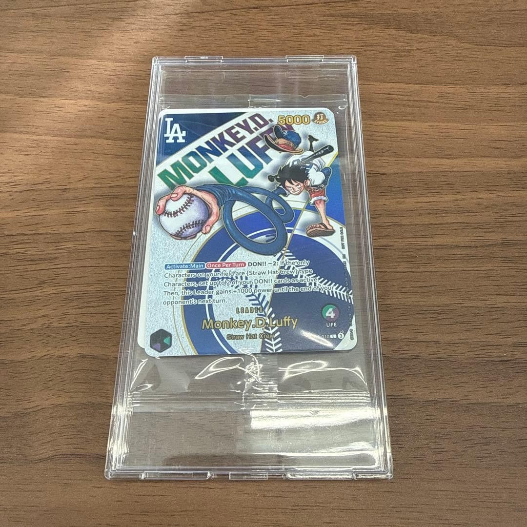 ONE PIECE × Los Angeles Dodgers SEALED Monkey D. Luffy EB02-010 English Sealed7