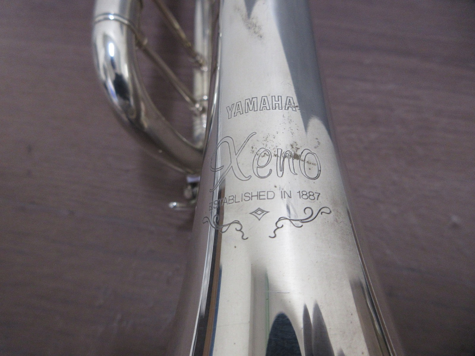 YAMAHA Trumpet Xeno YTR8335G #513851 with Case USED11