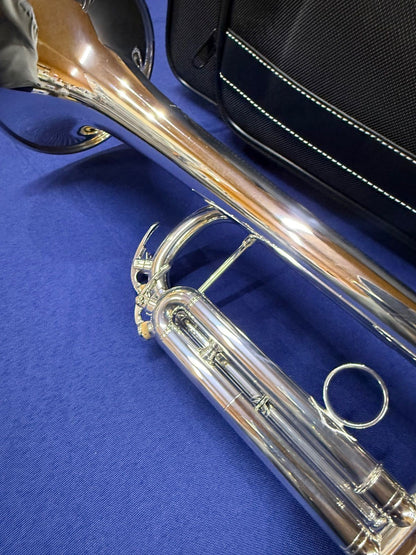 YAMAHA YTR-4335GSII Standard Trumpet Silver Plating Finish9