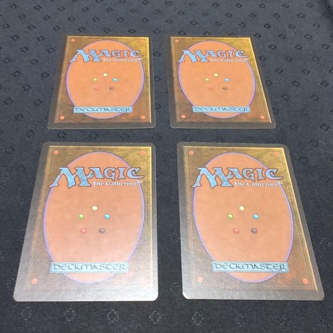 4set MTG Animate Dead Japanese FBB 4th Edition Black Border Magic NM SP1