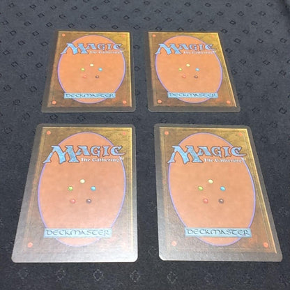 4set MTG Animate Dead Japanese FBB 4th Edition Black Border Magic NM SP1