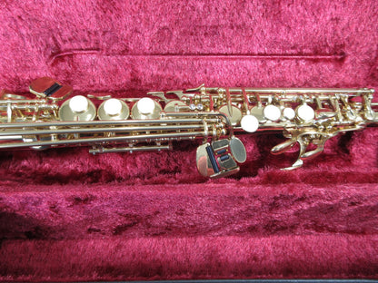 YAMAHA Soprano Saxophone YSS-475 #015075 with Case USED3