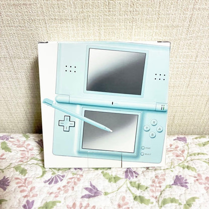 Nintendo DS Lite Console ICE BLUE USG001 with BOX USED1