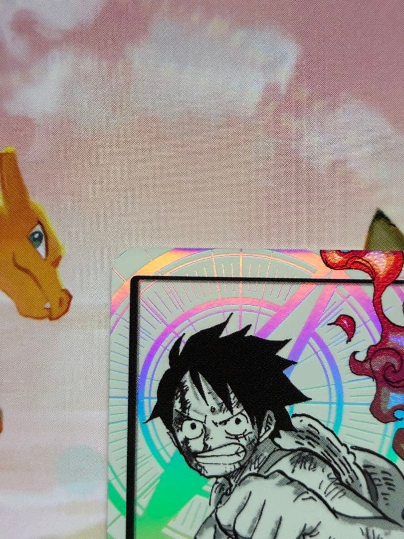 Luffy Ace ST30-001 L-P Parallel Start Deck EX Bonus Pack ONE PIECE Card Japanese2