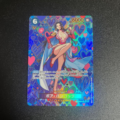 ONE PIECE Card Boa Hancock SR OP07-051 SP PAR Emperors in the New World OP09 JP0